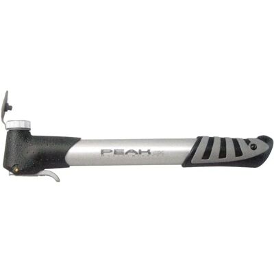 Pompa per bici mini Topeak Peak DX II Argento - Pompa bici mini Pompa per bici mini Topeak Peak DX II Argento - Pompa bici mini