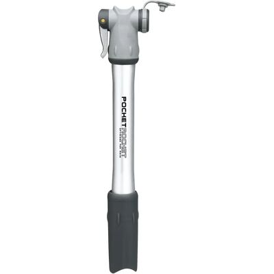 Topeak Pocket Rocket Mini Pumpe - Sølv Topeak Pocket Rocket Mini Pumpe - Sølv