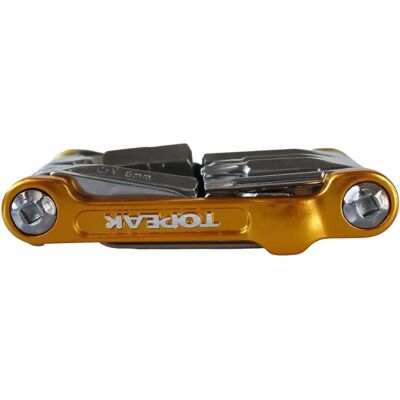 Topeak Mini 20 Pro Outil Multifonction - Or - 20 Fonctions Topeak Mini 20 Pro Outil Multifonction - Or - 20 Fonctions