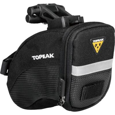 Topeak Aero Wedge Fietszadel Tas - 0.6 L - Zwart Topeak Aero Wedge Fietszadel Tas - 0.6 L - Zwart