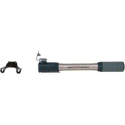 Topeak Pocket Rocket DX II - Pump - Grey - 160 psi Topeak Pocket Rocket DX II - Pump - Grey - 160 psi