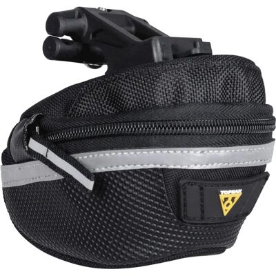Topeak Wedge II Borsa Sella - Nero/Argento - Borsa Sella Topeak Wedge II Borsa Sella - Nero/Argento - Borsa Sella