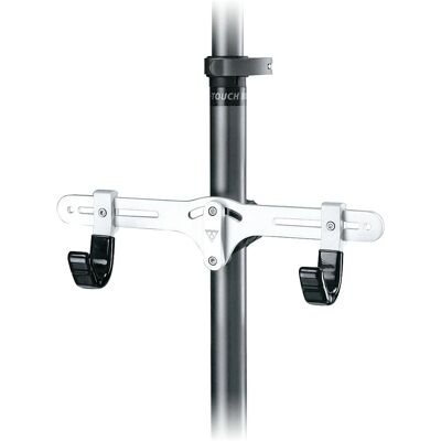 Suporte para suporte de bicicleta Topeak Dual Touch - Ganchos inferior prateado Suporte para suporte de bicicleta Topeak Dual Touch - Ganchos inferior prateado