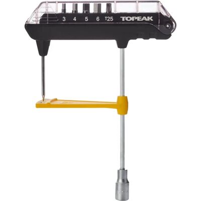 Topeak Combo Torq Wrench - Svart/Sølv - Sykkelverktøy Topeak Combo Torq Wrench - Svart/Sølv - Sykkelverktøy