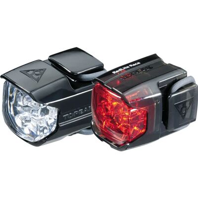 Zestaw oświetlenia rowerowego Topeak TMS067 - Przednie i tylne LED Zestaw oświetlenia rowerowego Topeak TMS067 - Przednie i tylne LED