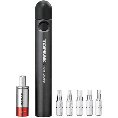 Topeak Nano TorqBar - 5 Bits 6Nm - Chiave dinamometrica Topeak Nano TorqBar - 5 Bits 6Nm - Chiave dinamometrica