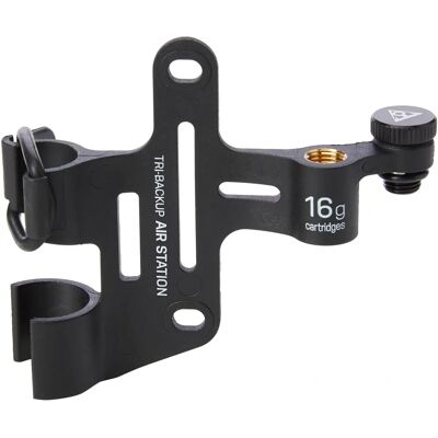 Topeak Tri-Backup Air Station - Negro - Accesorio para bici Topeak Tri-Backup Air Station - Negro - Accesorio para bici