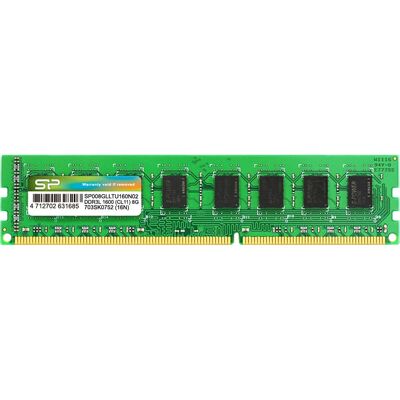 Muistimoduuli Silicon Power SP008GLLTU160N02 - 8 GB DDR3L 1600 MHz Muistimoduuli Silicon Power SP008GLLTU160N02 - 8 GB DDR3L 1600 MHz