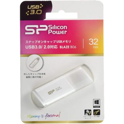Silicon Power USB-Flash-Laufwerk 32GB - USB 3.0 - Weiß - Speicher Silicon Power USB-Flash-Laufwerk 32GB - USB 3.0 - Weiß - Speicher