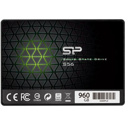 Silicon Power S56 120GB SSD - SATA III - Schwarz Silicon Power S56 120GB SSD - SATA III - Schwarz