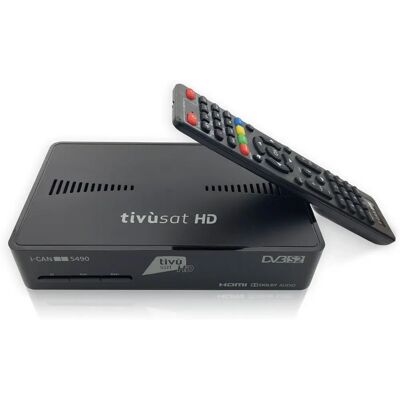 i-CAN S490 Receptor Satelital HD - DVB-S2, USB, Ethernet i-CAN S490 Receptor Satelital HD - DVB-S2, USB, Ethernet