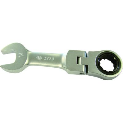 KING TONY Llave de Carraca con Cabeza Ajustable de 12 mm - Herramienta KING TONY Llave de Carraca con Cabeza Ajustable de 12 mm - Herramienta