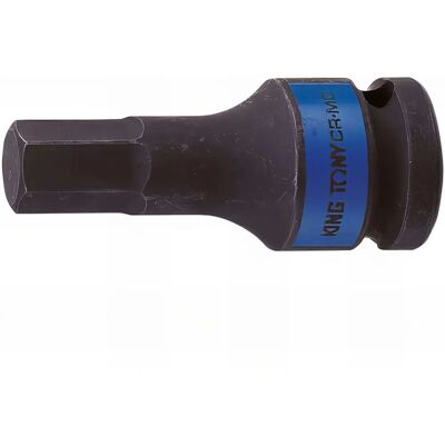 KING TONY Socket for screwdriver - 19 mm - 6-point drive - 60 mm - Unisex KING TONY Socket for screwdriver - 19 mm - 6-point drive - 60 mm - Unisex