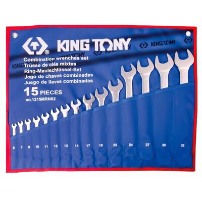 KINGTONY - juego de llaves métricas 15 piezas - unisex - juego de llaves KINGTONY - juego de llaves métricas 15 piezas - unisex - juego de llaves