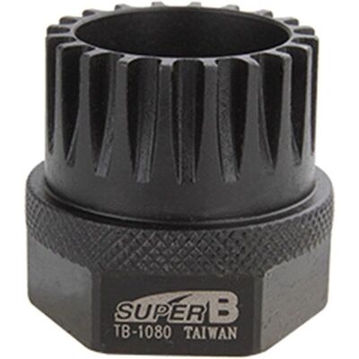 SuperB Shimano Tretlagereinschrauber - 20 Zähne, 32mm Schlüssel SuperB Shimano Tretlagereinschrauber - 20 Zähne, 32mm Schlüssel
