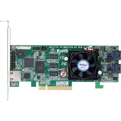 Areca ARC-1226-8I Controllore RAID - 8 Canali, PCIe 3.0, SATA/SAS Areca ARC-1226-8I Controllore RAID - 8 Canali, PCIe 3.0, SATA/SAS