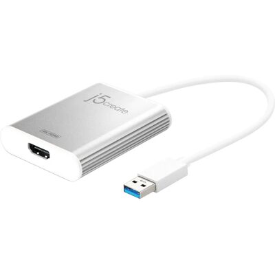 j5create JUA354 USB Grafikkadapter - 4K HDMI Multi-skjerm j5create JUA354 USB Grafikkadapter - 4K HDMI Multi-skjerm