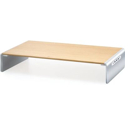 j5create JCT425 27" Holz Monitorständer mit Docking - Monitorständer j5create JCT425 27" Holz Monitorständer mit Docking - Monitorständer