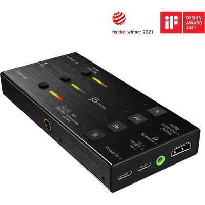J5create JVA06 Dual HDMI Videoaufnahmegerät - Schwarz J5create JVA06 Dual HDMI Videoaufnahmegerät - Schwarz