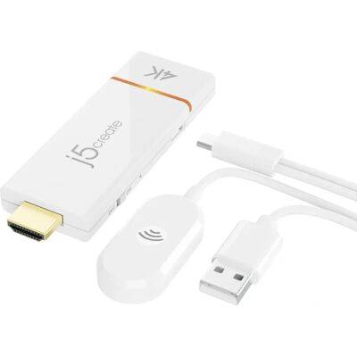 j5create JVAW76 AV-Empfänger - Drahtlos 4K HDMI Bildschirm j5create JVAW76 AV-Empfänger - Drahtlos 4K HDMI Bildschirm
