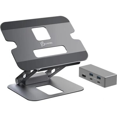J5create JTS327 Multi-Angle 4K Laptop Stand - Laptop stand J5create JTS327 Multi-Angle 4K Laptop Stand - Laptop stand