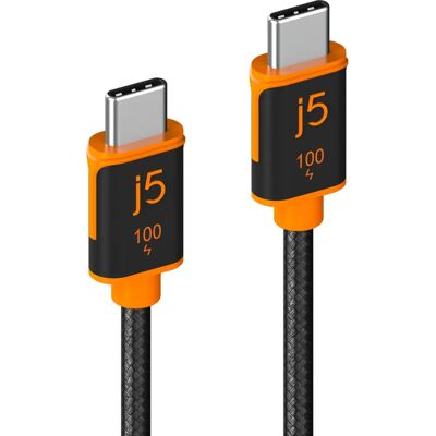 J5CREATE - JUCX25L18 - Fekete - 1.8m - USB-kábel J5CREATE - JUCX25L18 - Fekete - 1.8m - USB-kábel