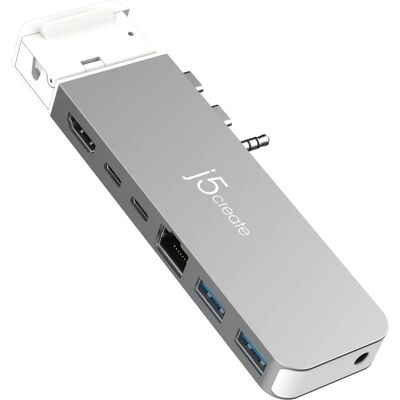 j5create JCD395 Hub USB4 Elite Pro 4K60 avec MagSafe Kit - Hub USB - Publicité j5create JCD395 Hub USB4 Elite Pro 4K60 avec MagSafe Kit - Hub USB - Publicité