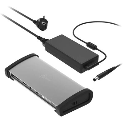 JTD562 Thunderbolt 4 dokkolóállomás - 8K, Szürke, 96W, USB-C, USB Hub JTD562 Thunderbolt 4 dokkolóállomás - 8K, Szürke, 96W, USB-C, USB Hub