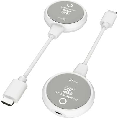 Bezprzewodowy extender HDMI 4K J5create JVAW75-N - Nadawca & Odbiorca Bezprzewodowy extender HDMI 4K J5create JVAW75-N - Nadawca & Odbiorca