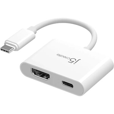 j5create JCA152-N USB-C HDMI adapter - 0,82 m Fehér j5create JCA152-N USB-C HDMI adapter - 0,82 m Fehér