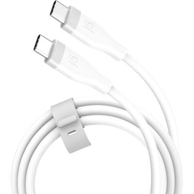 J5CREATE - JUCX17W - Fehér - 1.8 m - USB-C kábel J5CREATE - JUCX17W - Fehér - 1.8 m - USB-C kábel