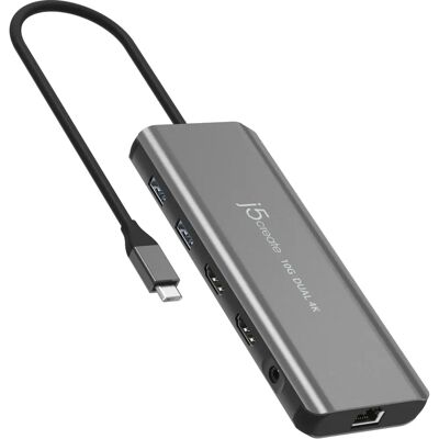 j5create JCD398-N Laptop Dock - 4K HDMI, USB-C 100W, Ethernet j5create JCD398-N Laptop Dock - 4K HDMI, USB-C 100W, Ethernet