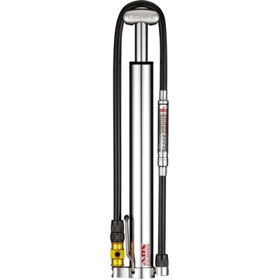 Lezyne Micro Floor Drive HVG - Svart, Sølv - Gulvpumpe Lezyne Micro Floor Drive HVG - Svart, Sølv - Gulvpumpe
