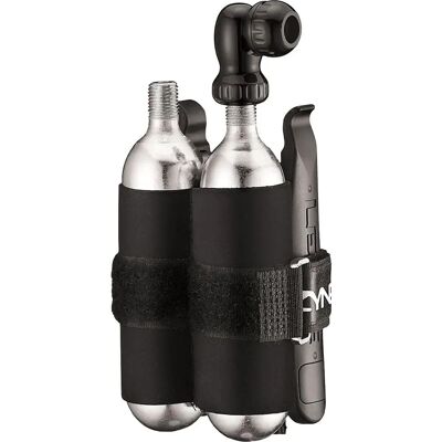 Lezyne Twin Speed Kit CO2 - Czarny - Naprawa przebicia Lezyne Twin Speed Kit CO2 - Czarny - Naprawa przebicia