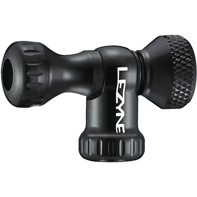 Lezyne Control Drive svarte CO2-innflytningshode - CO2 pumper Lezyne Control Drive svarte CO2-innflytningshode - CO2 pumper