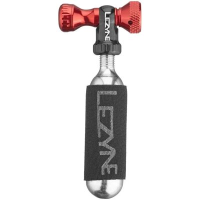 Lezyne Control Drive CO2 Tyre Inflator - Red - Bike Pump Lezyne Control Drive CO2 Tyre Inflator - Red - Bike Pump