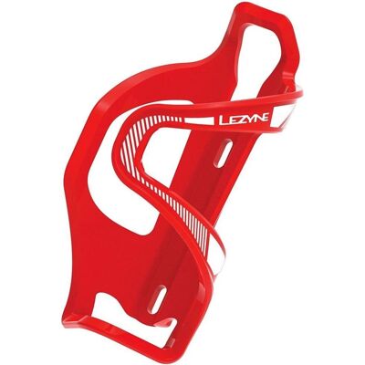 Lezyne - Porte-bidon - Droit - Rouge - Léger - Publicité Lezyne - Porte-bidon - Droit - Rouge - Léger - Publicité
