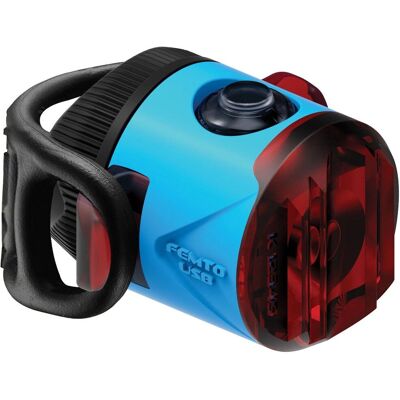Luz trasera USB Femto Lezyne - Negro - Luz compacta para bicicleta Luz trasera USB Femto Lezyne - Negro - Luz compacta para bicicleta