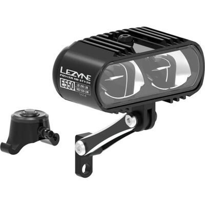Lezyne HB E550 Frontleuchte - Schwarz Lezyne HB E550 Frontleuchte - Schwarz