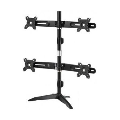 Support Moniteur Aavara 903003 - 4 Écrans - Noir - Publicité Support Moniteur Aavara 903003 - 4 Écrans - Noir - Publicité