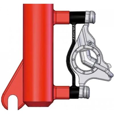 ASHIMA Fahrradbremsenadapter - 180mm Post Mount ASHIMA Fahrradbremsenadapter - 180mm Post Mount