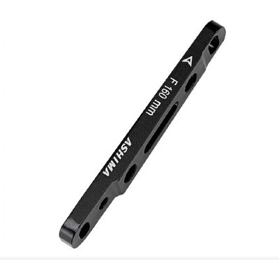 Adattatore Freni Ashima AU51 Montaggio Piatto 140/160mm Nero - Anteriore/Posteriore Adattatore Freni Ashima AU51 Montaggio Piatto 140/160mm Nero - Anteriore/Posteriore