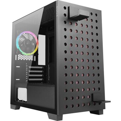 Azza Elise Tour Micro ATX - Boîtier Gaming - Noir - Publicité Azza Elise Tour Micro ATX - Boîtier Gaming - Noir - Publicité