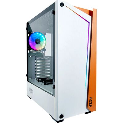 Azza Apollo 430 Weiß Midi Tower PC-Gehäuse - ATX, Micro-ATX, Glas Azza Apollo 430 Weiß Midi Tower PC-Gehäuse - ATX, Micro-ATX, Glas