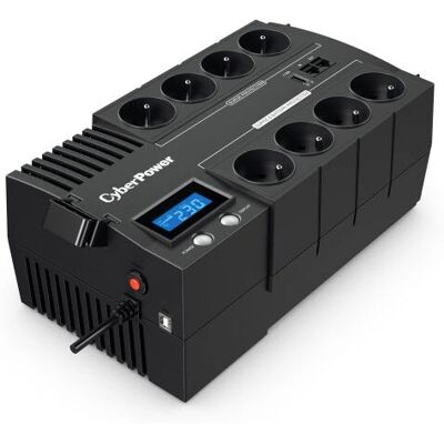 CyberPower BR1000ELCD-FR Noir - 600 W UPS - Publicité CyberPower BR1000ELCD-FR Noir - 600 W UPS - Publicité