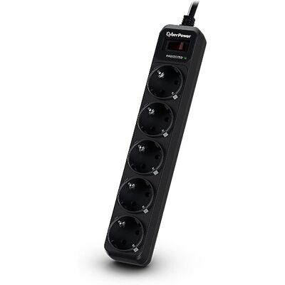 CyberPower B0520SC0-DE Protecție la Surpră - 5 Prize - Negru CyberPower B0520SC0-DE Protecție la Surpră - 5 Prize - Negru