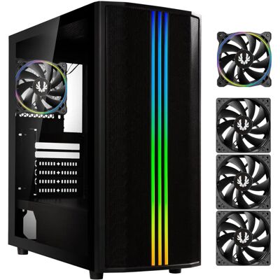 Case Tower Garen RGB BitFenix - Nero - ATX Case Tower Garen RGB BitFenix - Nero - ATX