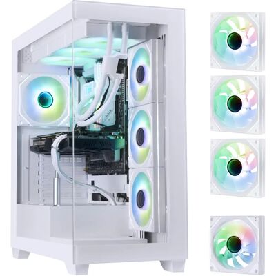 BITFENIX CETO Édition Premium - Boîtier PC ATX - Blanc - Publicité BITFENIX CETO Édition Premium - Boîtier PC ATX - Blanc - Publicité