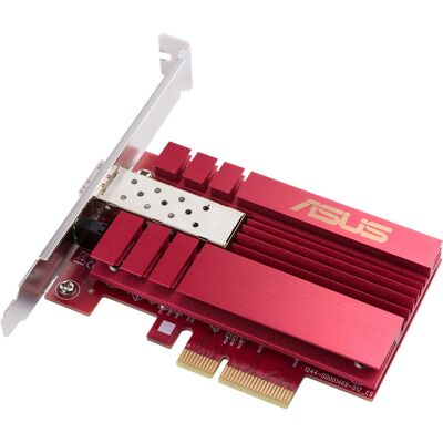 Adaptateur réseau Ethernet PCIe ASUS XG-C100F 10Gb - Type de réseau : Fibre Adaptateur réseau Ethernet PCIe ASUS XG-C100F 10Gb - Type de réseau : Fibre