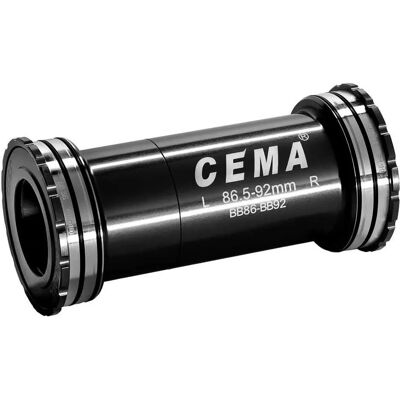 Cema Roestvrij Stalen Bottom Bracket voor Shimano - Interlock - Zwart Cema Roestvrij Stalen Bottom Bracket voor Shimano - Interlock - Zwart